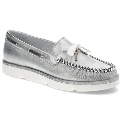 Mokasíny SIMEN - 750 Vs14 Kryszt.Srebro/Liv.13016