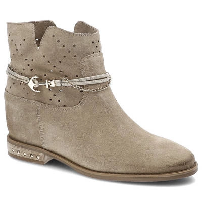 Boty CARINII - B5482_-O17-000-000-B89 Beż