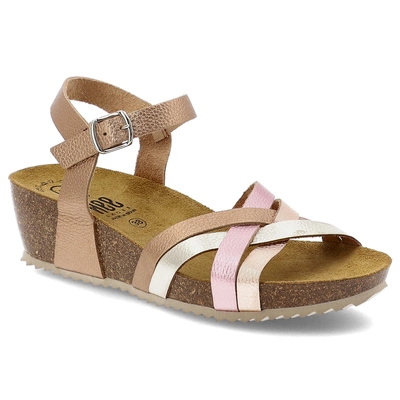 Sandály HEE - 25001 Vaquetilla Nu/Pi/Ca/T