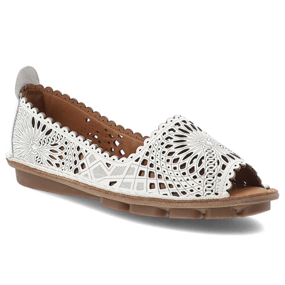 Balerínky RAVINI - VT59 White