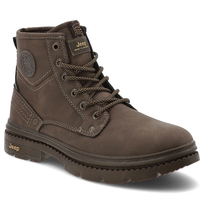 Kotníková Obuv JEEP - Tuareg Boot JM52021A 030 DK Brown