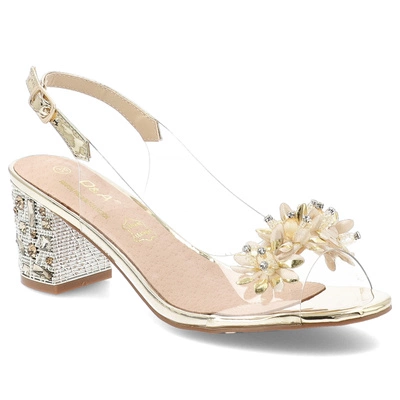 Sandály S.BARSKI - MR51-725 Gold