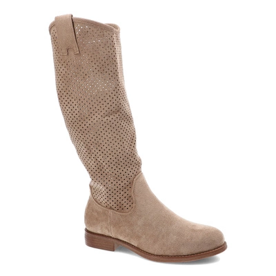 Kozačky S.BARSKI - HY42-139 Beige