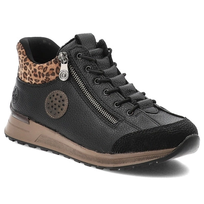 Tenisky RIEKER - N1457-00 Black