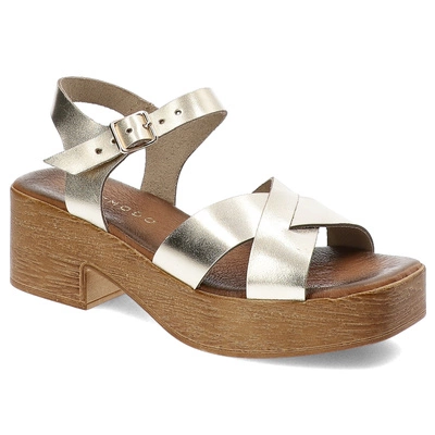 Sandály ARMODO - 40414 Zlaté