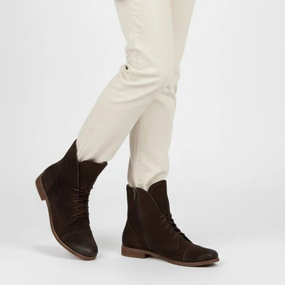 Kotníková Obuv ARMODO - 4600/Hogl S Czekolada Welur