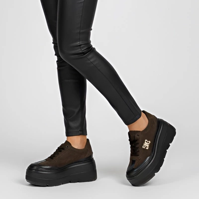 Tenisky ARMODO - N1233 Czekolada/Czarny 340/1007