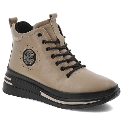 Kotníková Obuv FILIPPO - DBT4215/25 TP Taupe