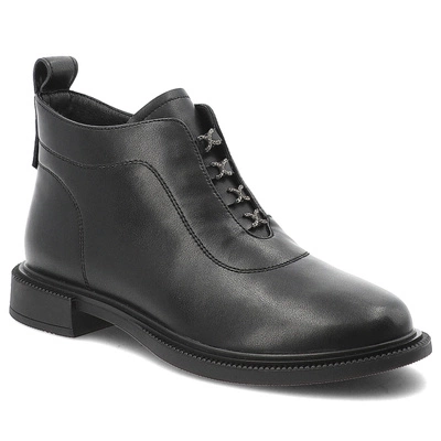 Kotníková Obuv S.BARSKI - MR52-122 Black