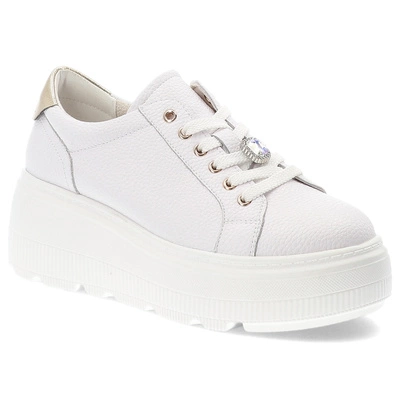 Tenisky CAMBELL - 25-00638WH Biały