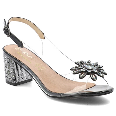 Sandály S.BARSKI - MR51-002 Black