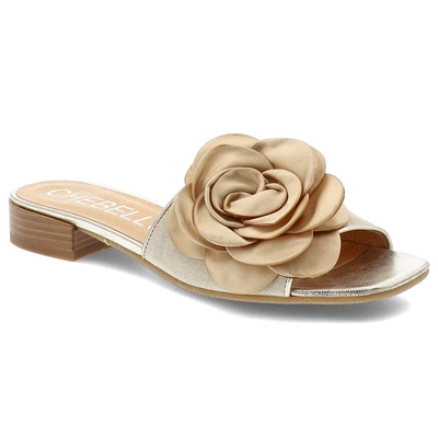 Pantofle CHEBELLO - 4673_-517-000-PSK-S378 Złoty