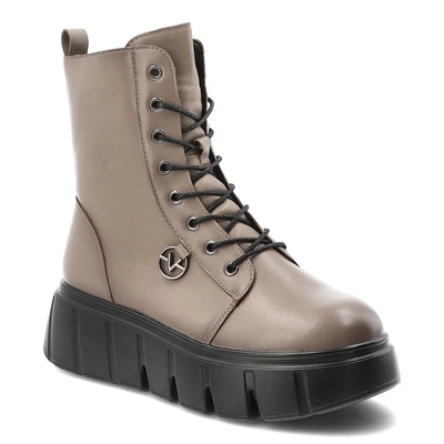 Kotníková Obuv VINCEZA - 58588 TP PU Taupe