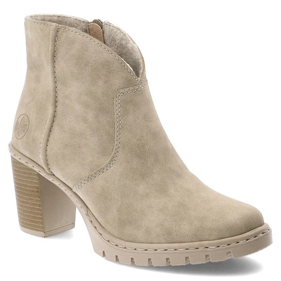 Kotníková Obuv RIEKER - Y2553-60 Beige