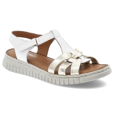 Sandály ARTIKER - 56C0854 Biały/Złoty