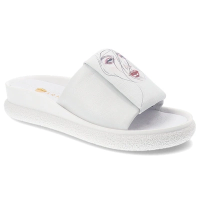 Pantofle ARMODO - 4159/737 Bílé