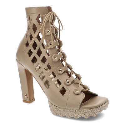 Boty CARINII - B8989_-R77-000-000-H01 Beż