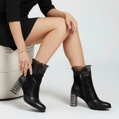 Kotníková Obuv S.BARSKI - MR52-140 Black