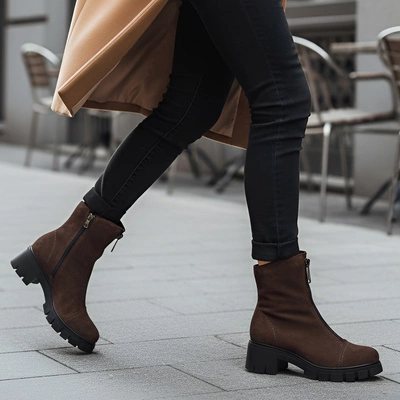 Kotníková Obuv ARMODO - 3264A W.Brąz 293