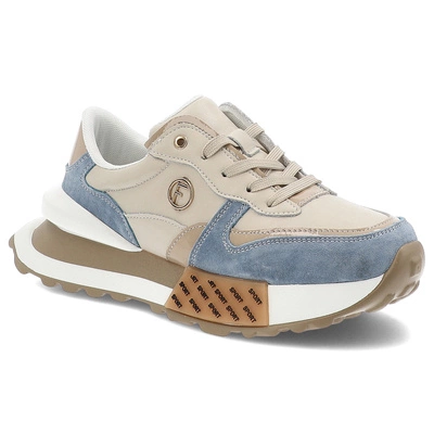 Tenisky FILIPPO - DP6733/25 BE BL Beżowy/Niebieski