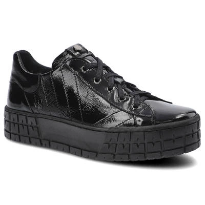 Polobotky POLLONUS - 5-1368-001 Czarny Naplak