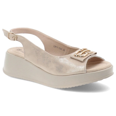 Sandály S.BARSKI - LR51-593 Gold