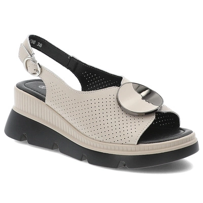 Sandály S.BARSKI - LR51-788 Beige