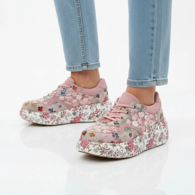 Tenisky LAURA VITA - Sodao 64 SL26803B-64 Rose