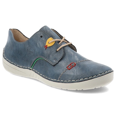Polobotky RIEKER - 52528-14 Blue
