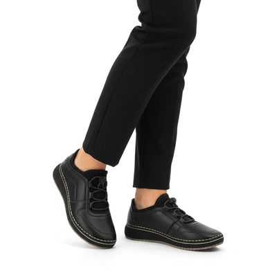 Polobotky RIEKER - 50960-00 Black