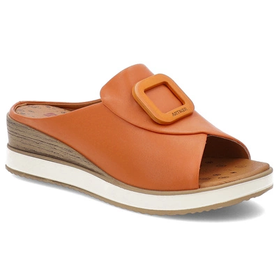 Pantofle ARTIKER - 56C2149 Pomarańczowy