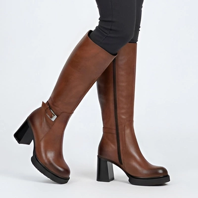 Kozačky ARMODO - 70158 S.Whisky/Cn