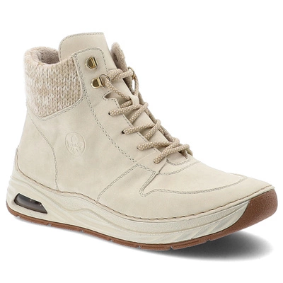 Kotníková Obuv RIEKER - 44555-60 Beige