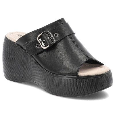 Pantofle S.BARSKI - LR51-542 Black