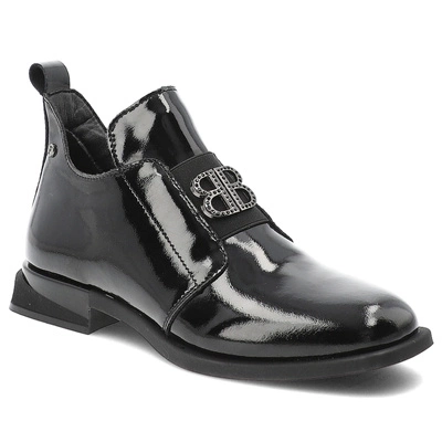 Kotníková Obuv FILIPPO - DBT4763/25 BK Czarny