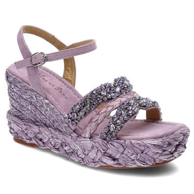 Sandály ALMA EN PENA - V23506 Suede Lilac