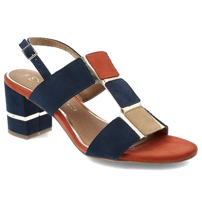 Sandály MARCO TOZZI - 2-28314-42 890 Tmavě Modré