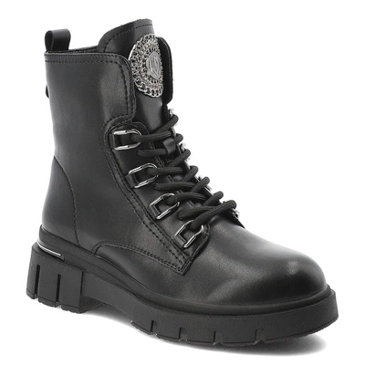 Kotníková Obuv FILIPPO - DBT6521/25 BK Czarny