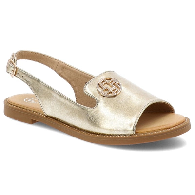 Sandály FILIPPO - DS3666/25 GO Złoty