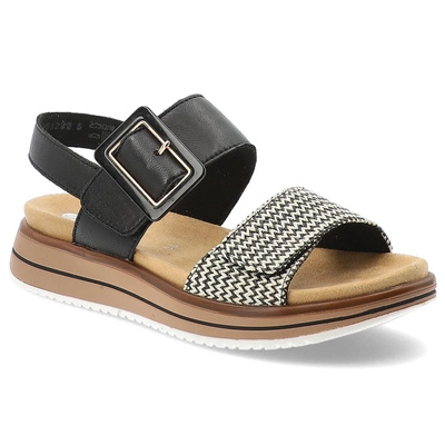 Sandály REMONTE - D1J53-02 Black Combination