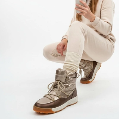 Snehule BIG STAR - KK274276 Złoty