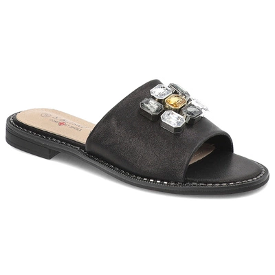 Pantofle S.BARSKI - KV27-031 Černé