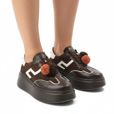 Tenisky KARINO - 6022/015-P Brąz/Lico