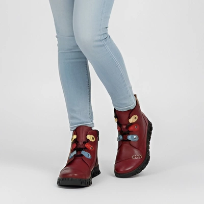 Kotníková Obuv ARMODO - 2352 Bordowy 3300/ZCN