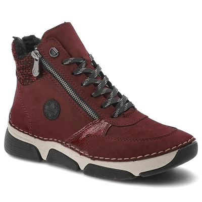 Kotníková Obuv RIEKER - 45960-35 Red