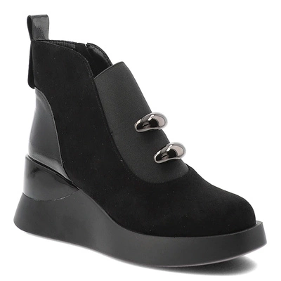 Kotníková Obuv S.BARSKI - MR52-106 Black