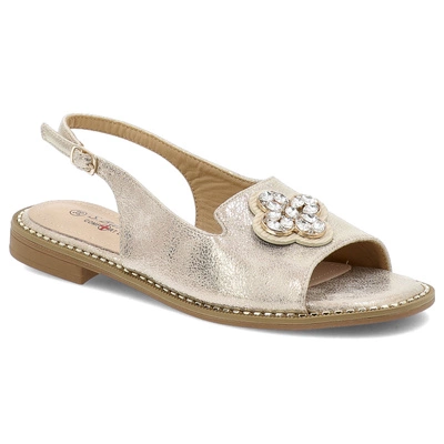 Sandály S.BARSKI - KV51-080 Lt.Gold
