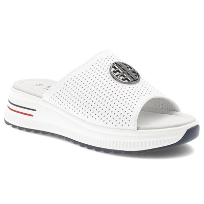 Pantofle S.BARSKI - LR51-661 White
