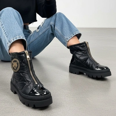 Snehule DAMISS - DS-695 Czarna Pikówka