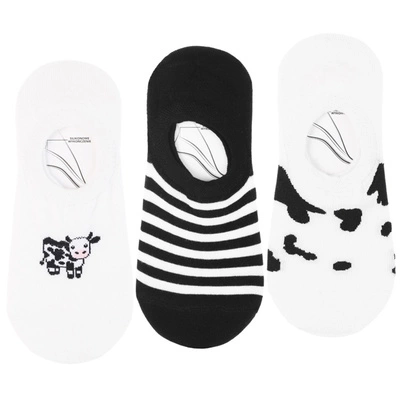 Balerínky MORAJ 3 Pary - CDB200-397 Mix Kolor